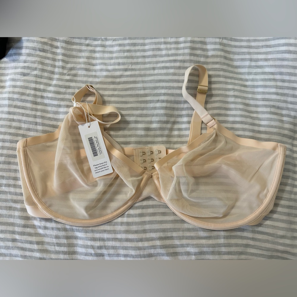 CUUP Sheer Nude Bra